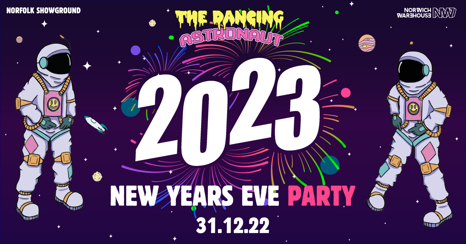 Tales In The Warehouse The Dancing Astronaut NYE Warehouse at