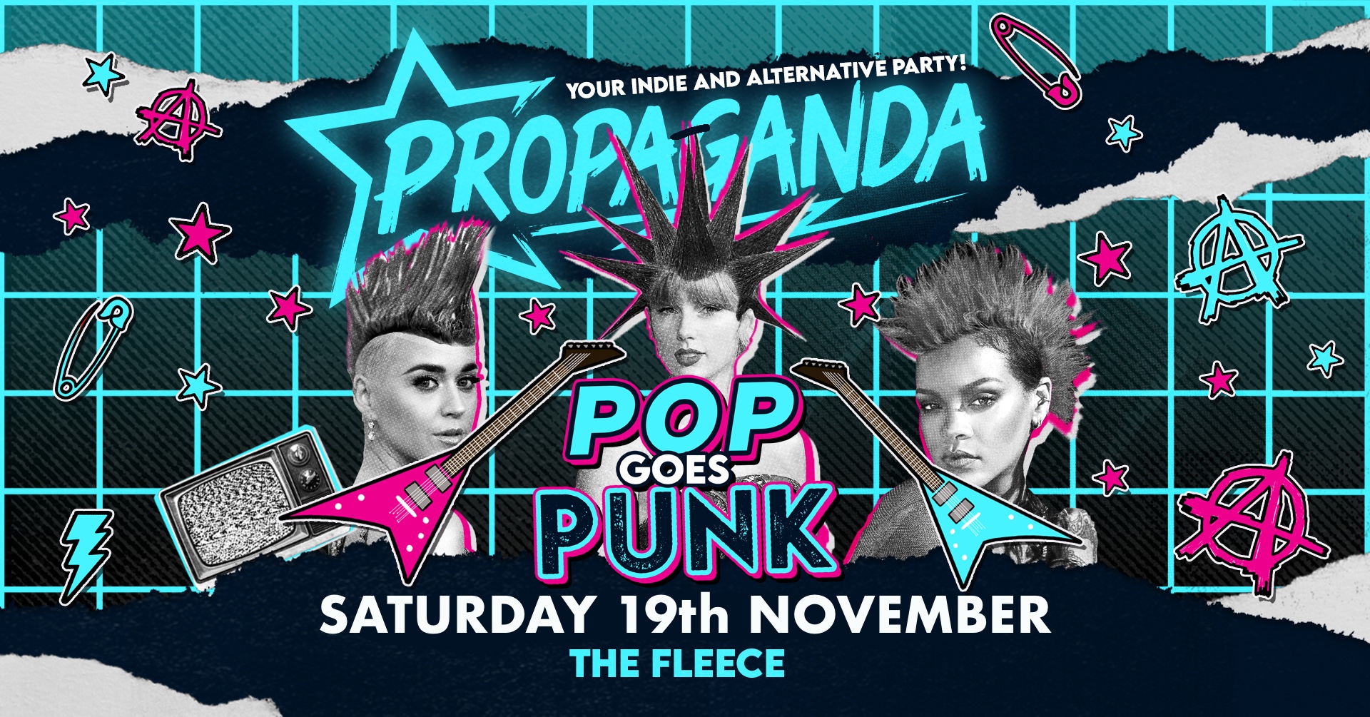 THIS SATURDAY – Pop Goes Punk Party! – Propaganda Bristol