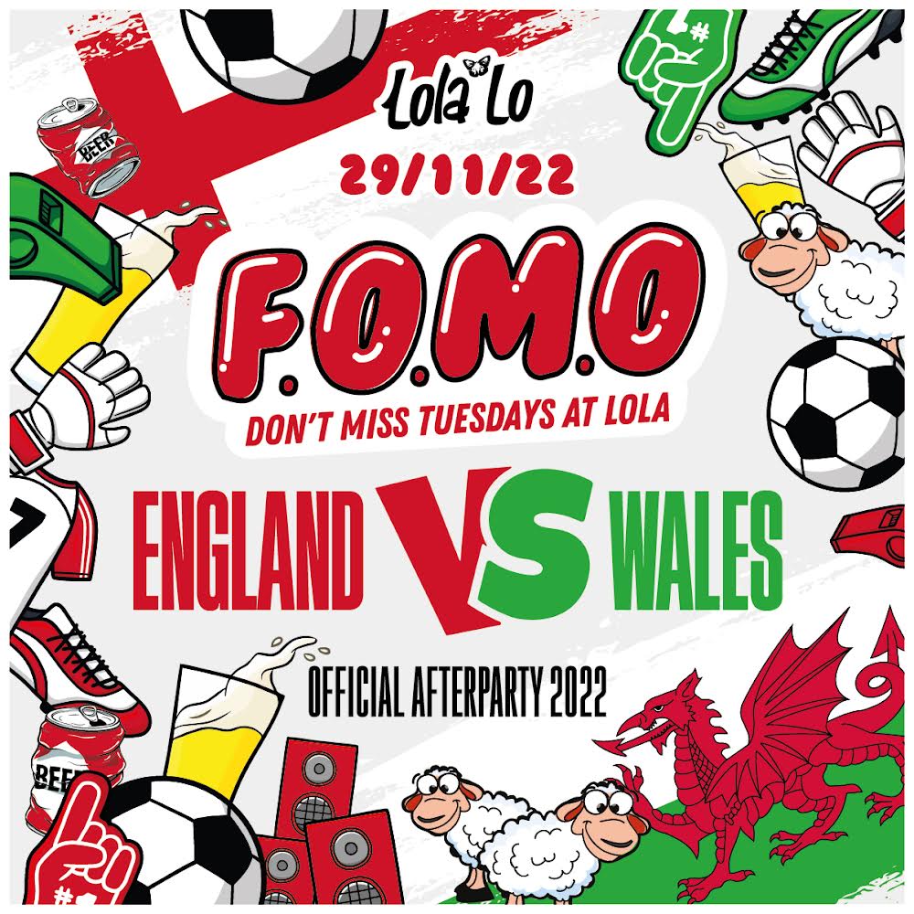 England Vs Wales After Party ⚽️🍺🍻 – Tuesday 29th November