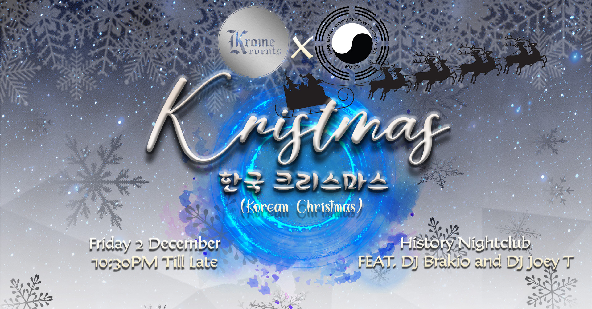 Krome Events x MUKSS Presents: Kristmas