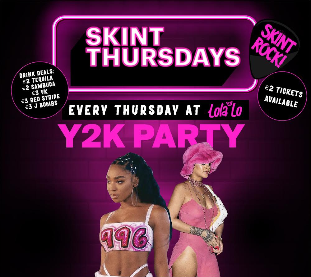 Skint Thursday – Y2K Party