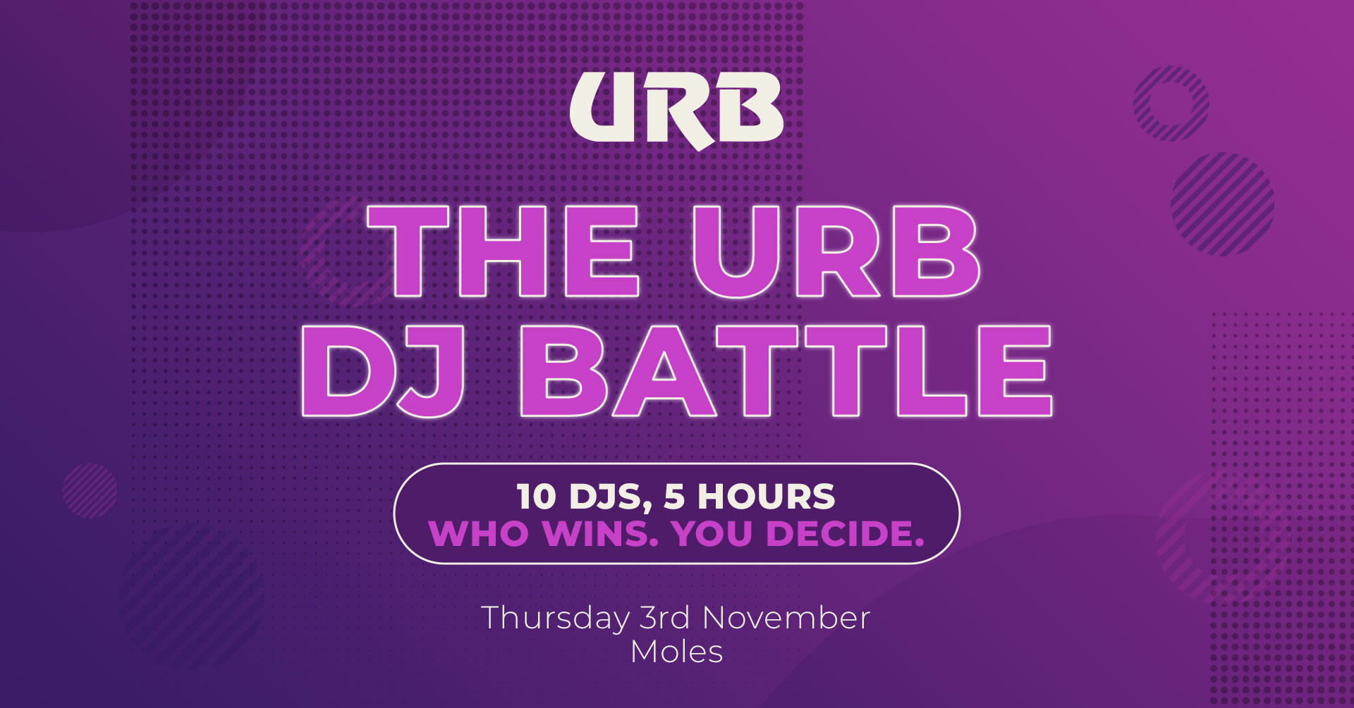 THE OFFICIAL DJ BATTLE [TICKETS £1]