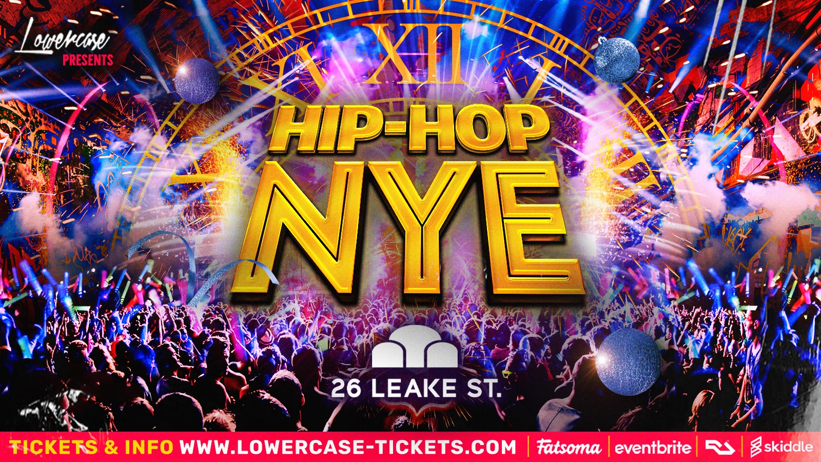 HIP-HOP NYE 2022! THE BIGGEST NYE EVENT IN LONDON 🏆