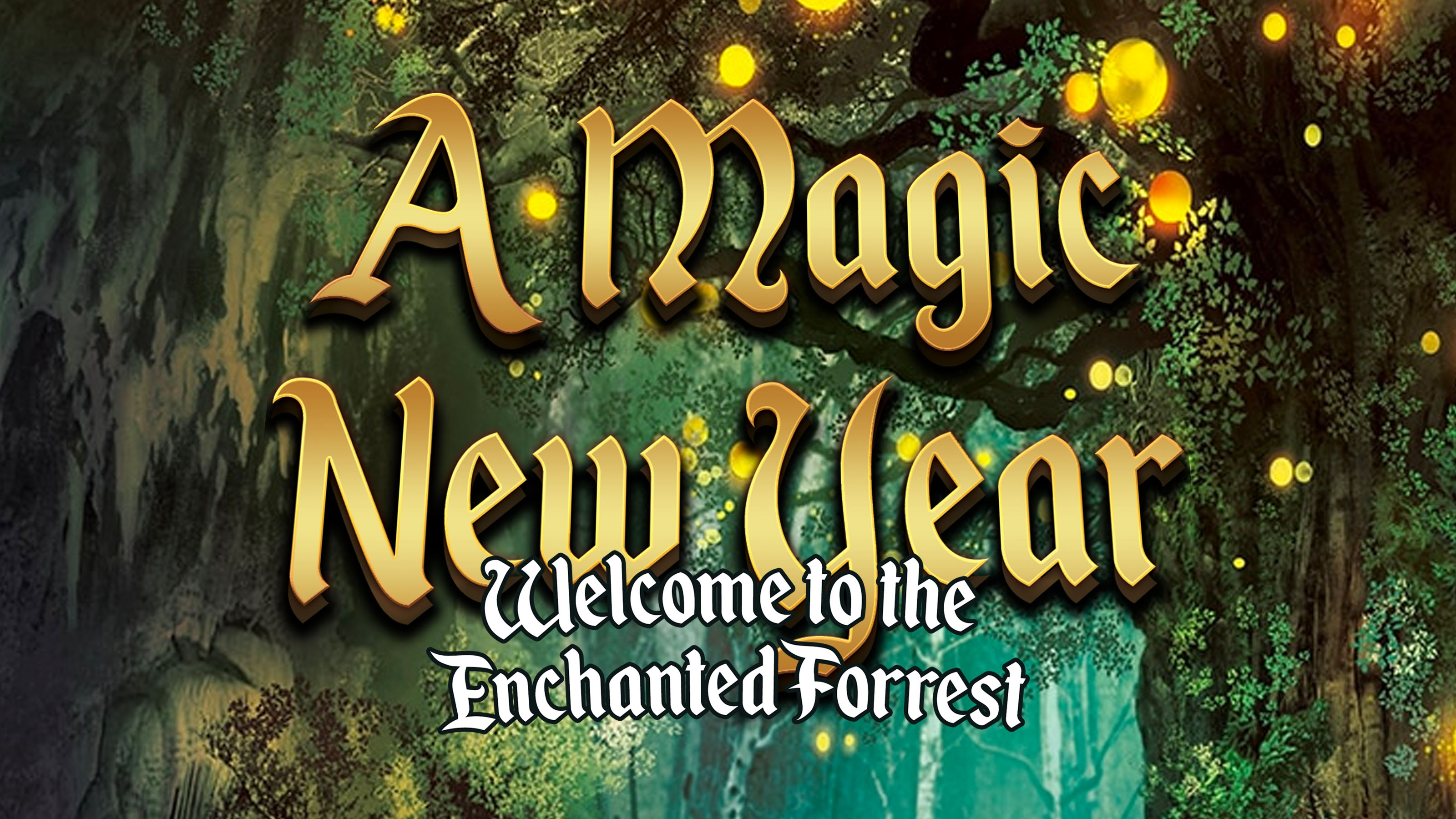 ENCHANTED FOREST NEW YEAR'S EVE BINGO BALLS at Bingo Balls