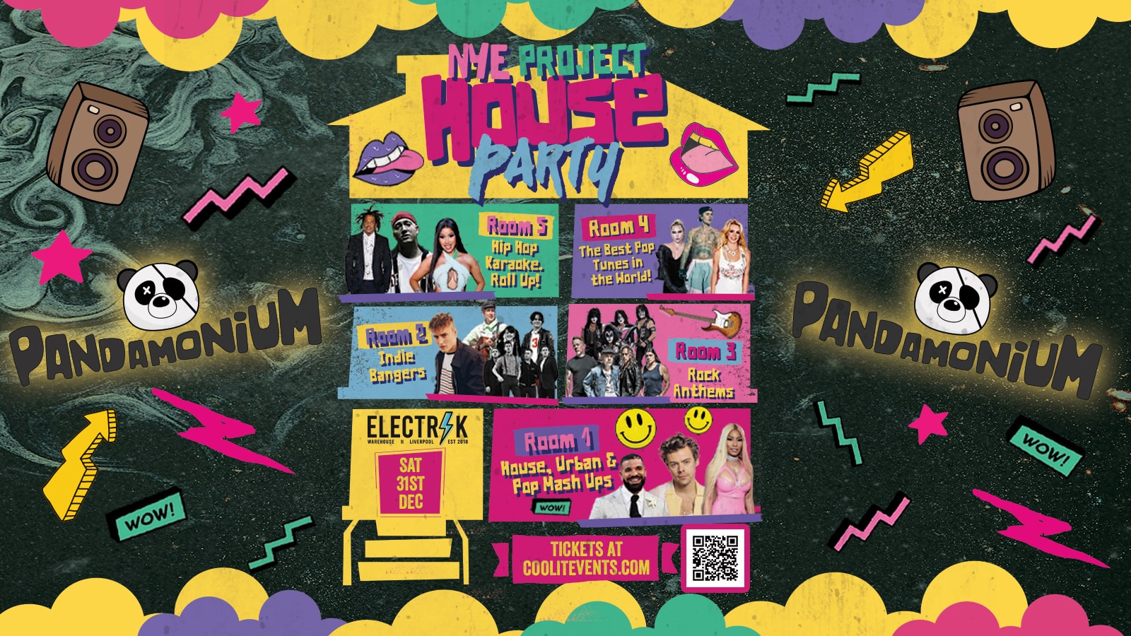 Pandamonium NYE : Project House Party