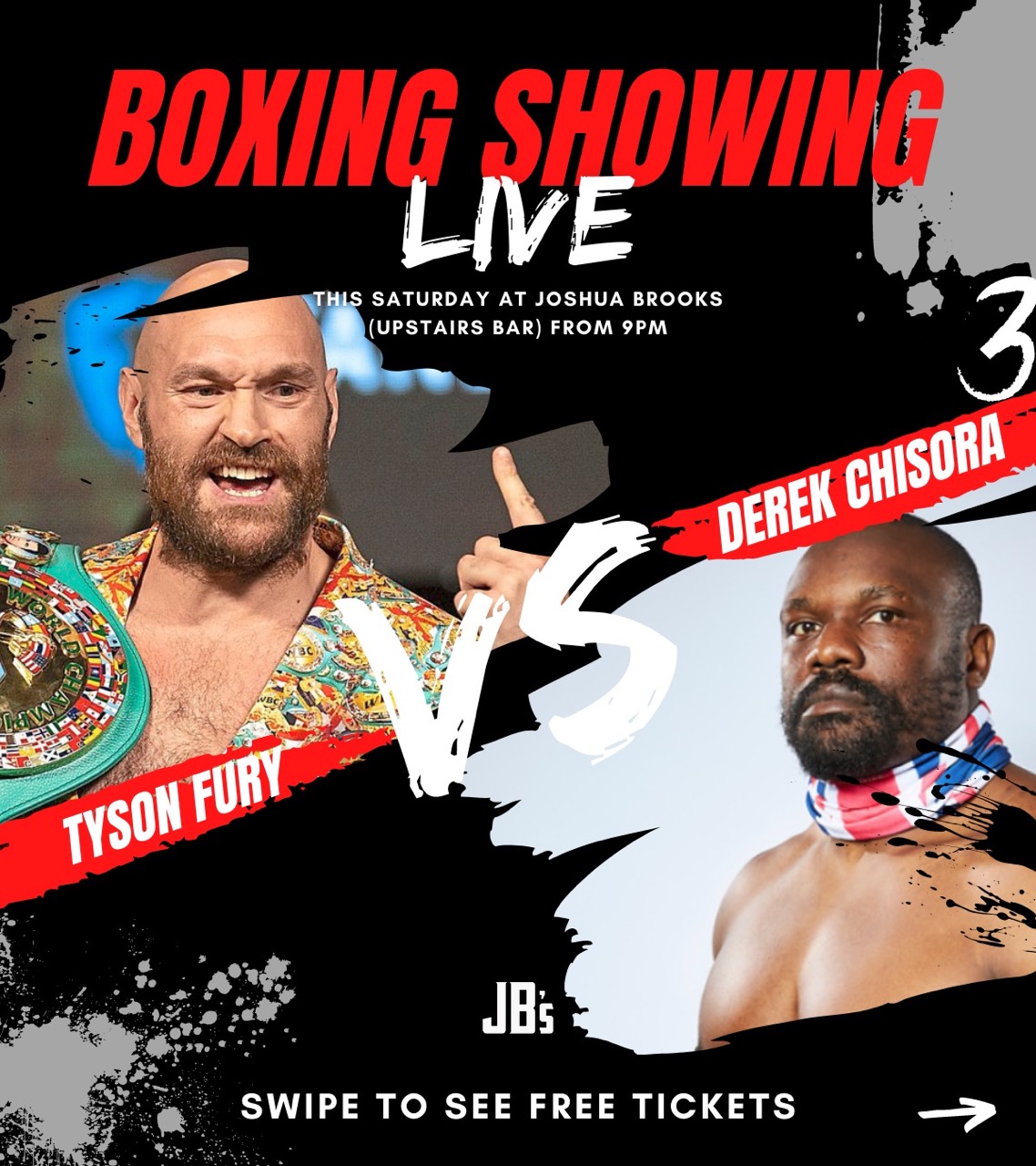 Tyson Fury Vs Derek Chisora III