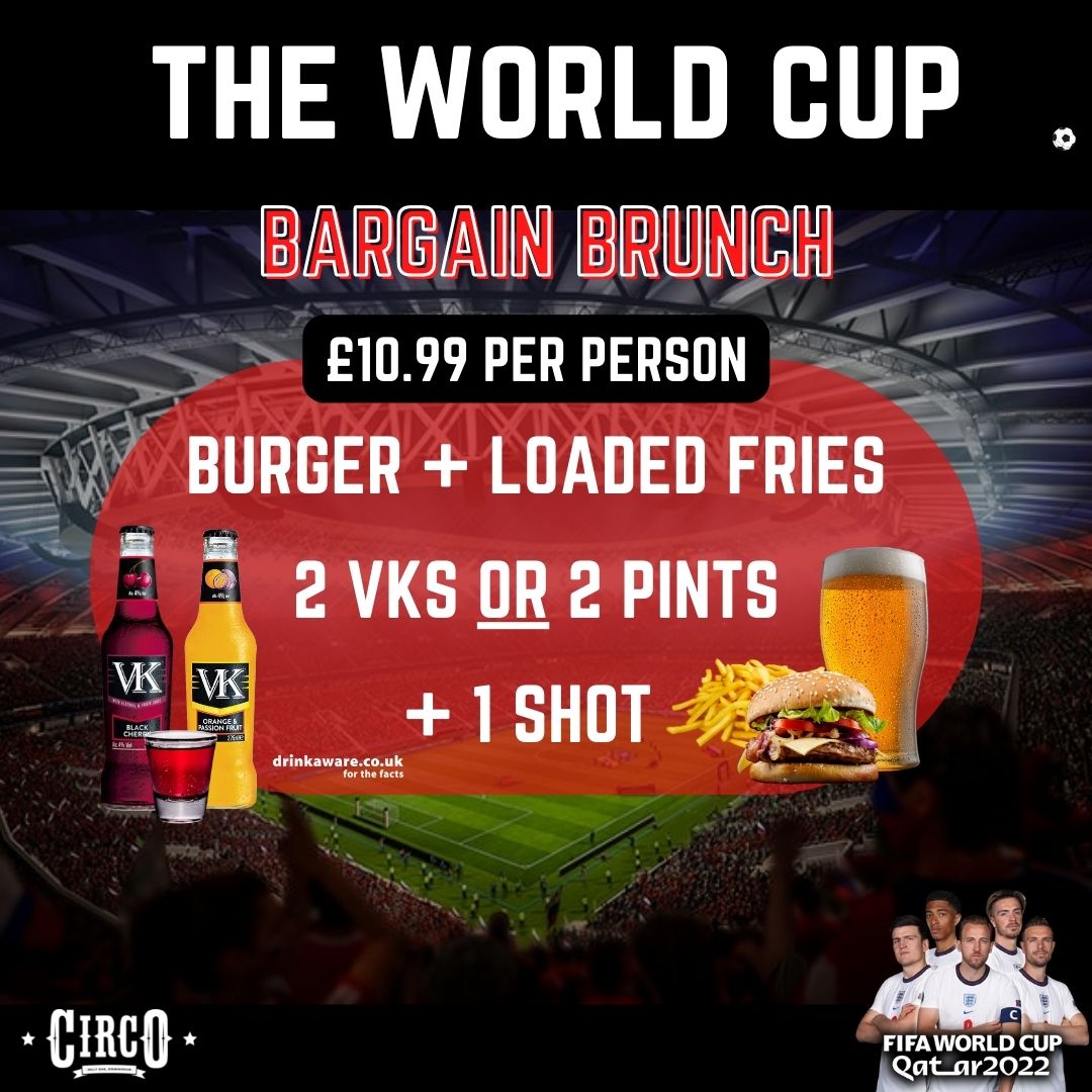 bargain-brunch-england-vs-senegal-at-circo-selly-oak-birmingham-on