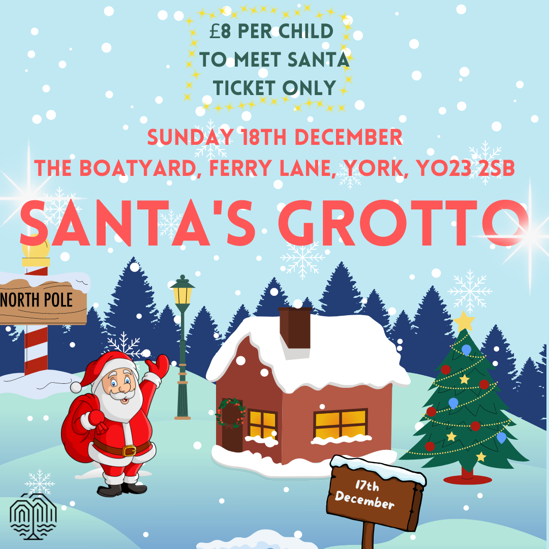 Santa’s Grotto at The Boatyard, York (Day 2) at The Boatyard York ...