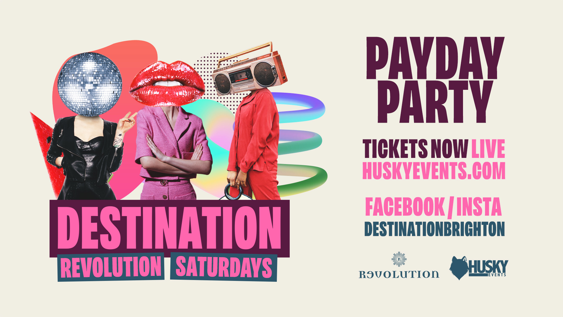 Destination Saturdays x Revolution Brighton ➤ Payday Party ➤ 26.11.22