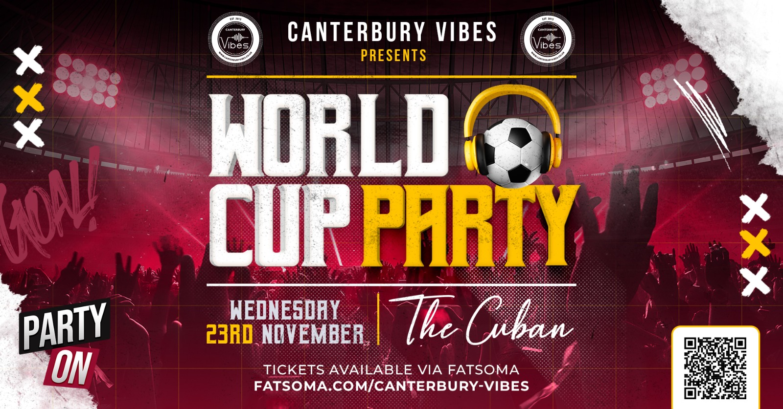 WORLD CUP | Launch Party @ The Cuban (FREE ENTRY with your Fatsoma Ticket)