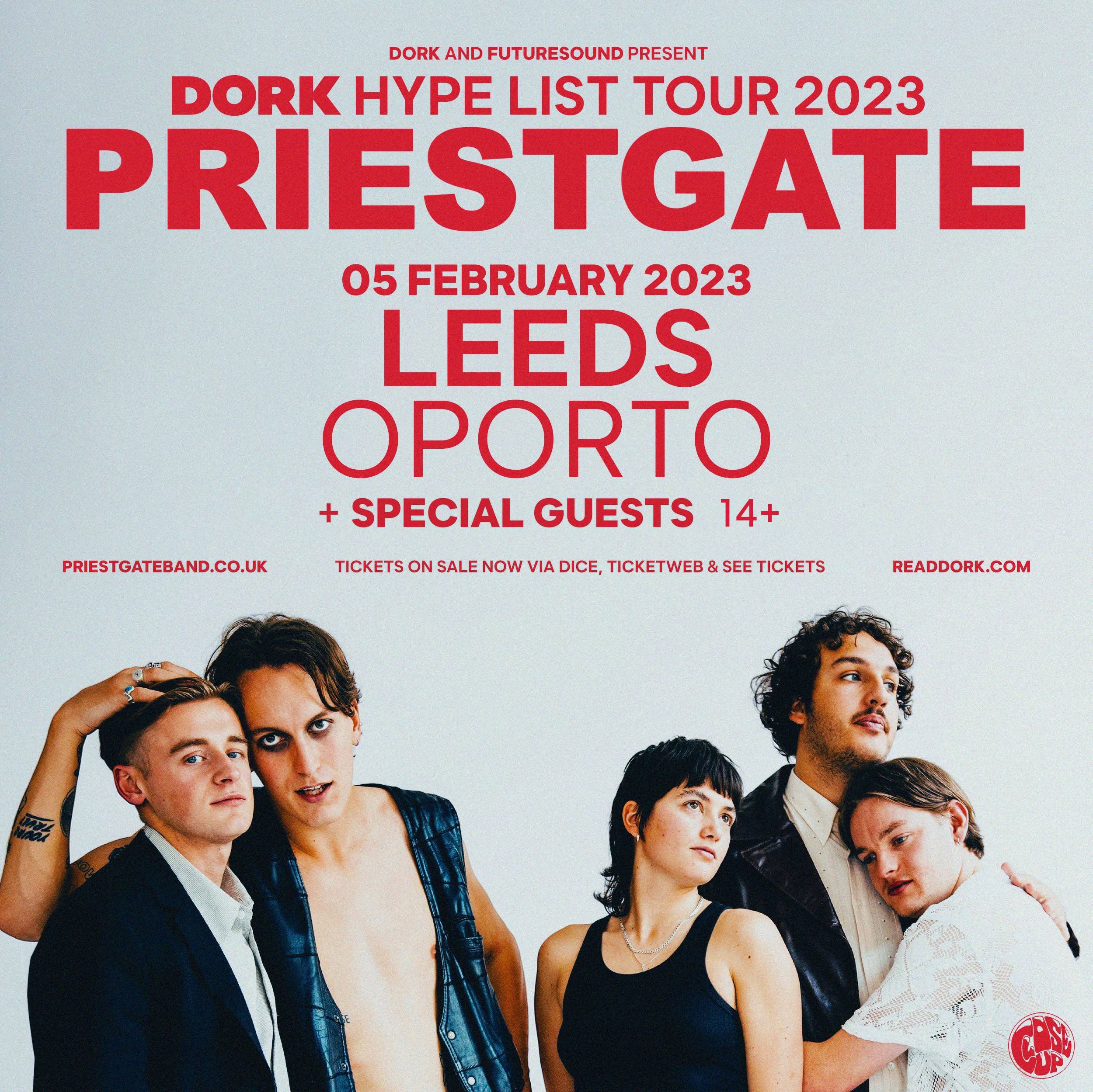 Dork ‘Hype List’ PRIESTGATE, Sad Boys Club & Mollie Coddled – Independent Venue Week