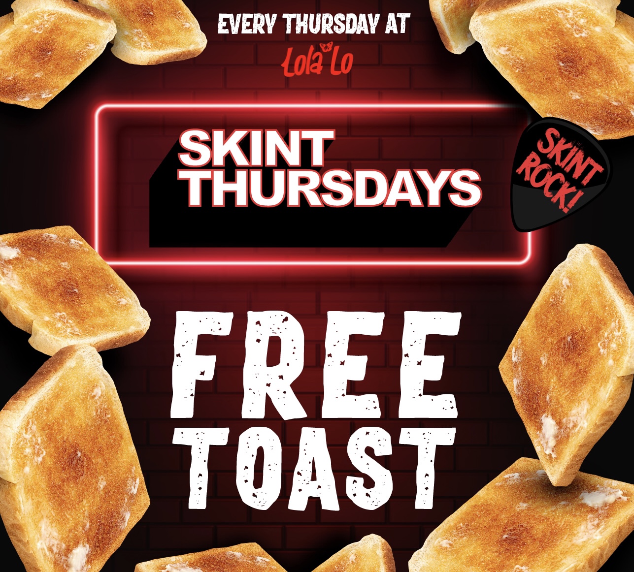 Skint Thursday – Free Toast 🍞🥖