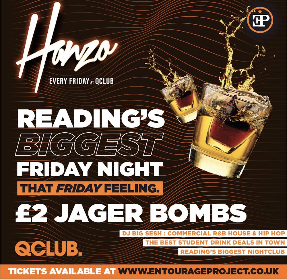 Hanzo – Reading’s Biggest Friday Night