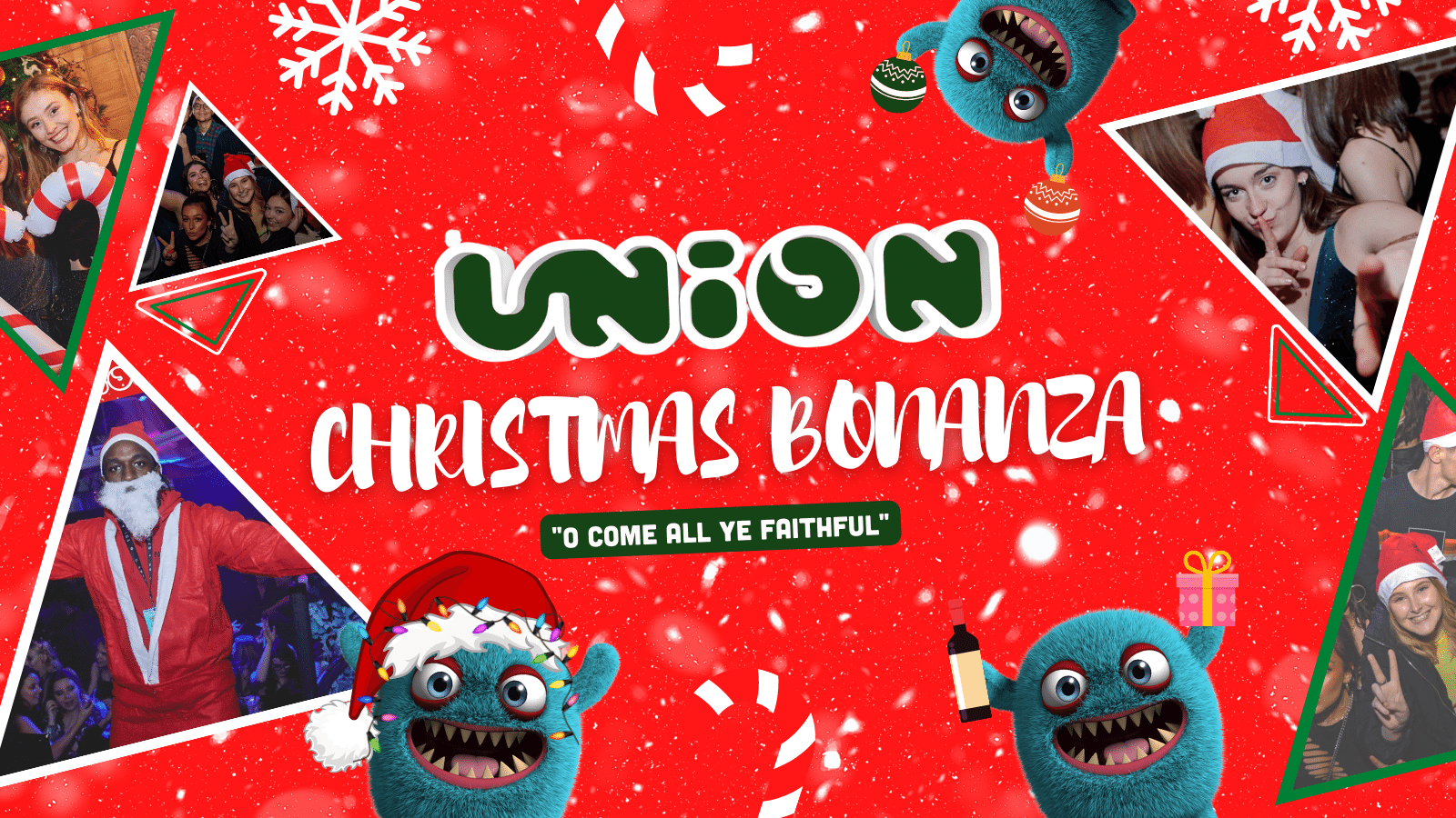 UNION TUESDAY’S PRESENT THE CHRISTMAS BONANZA