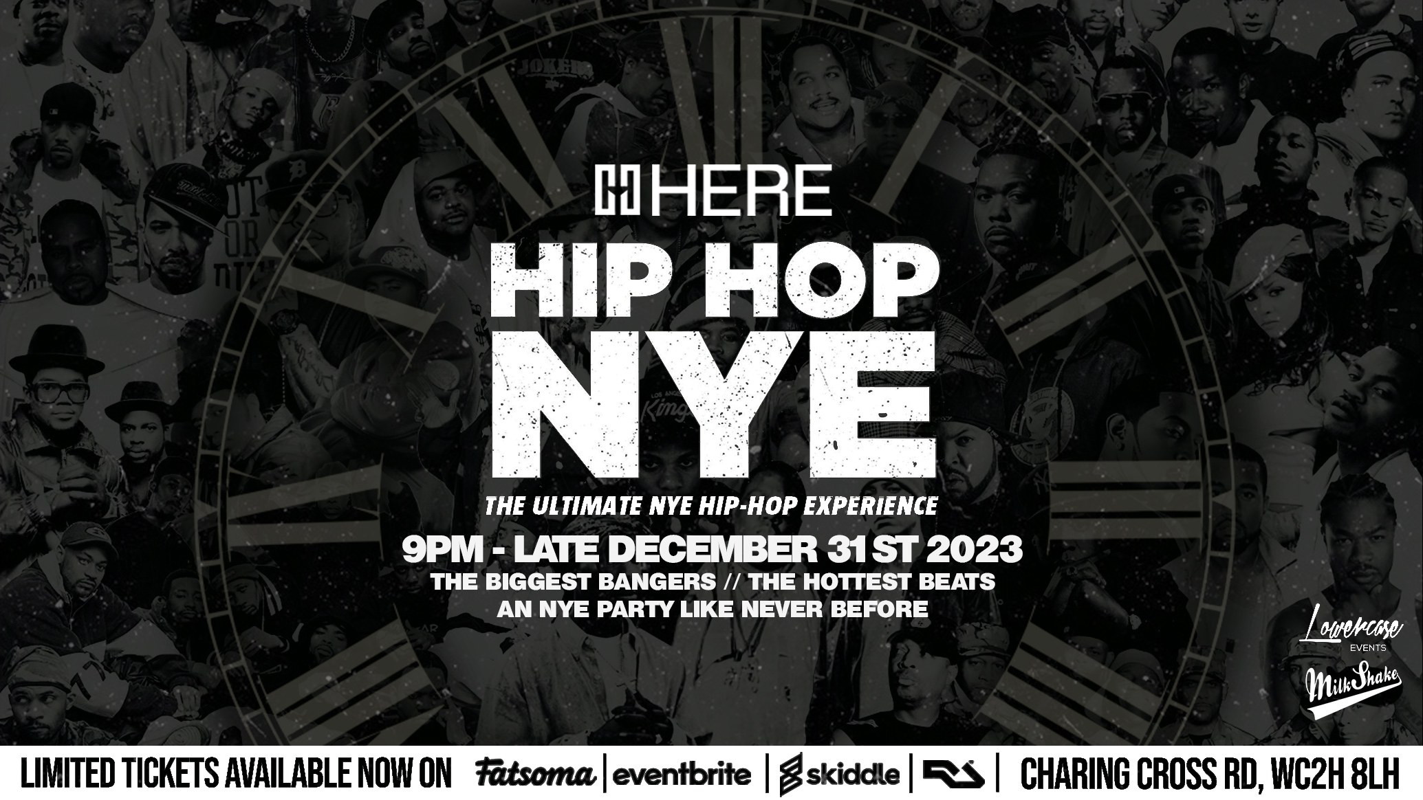 HIP-HOP NYE 2022! LONDON’S BIGGEST HIP HOP NEW YEAR’S EVE PARTY 🏆