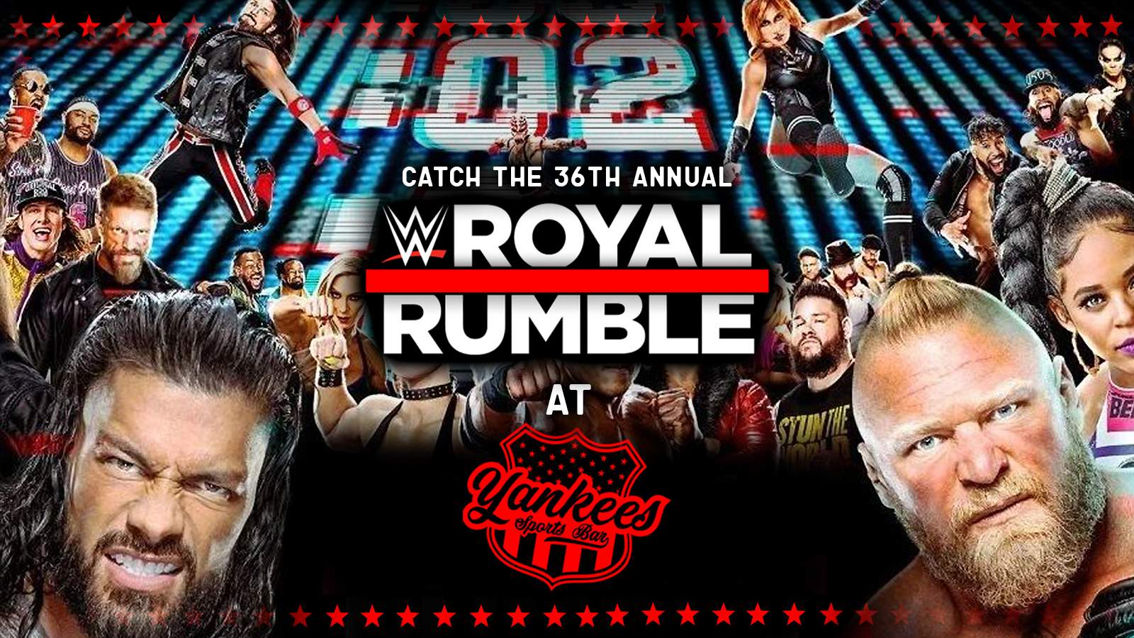 WWE ROYAL RUMBLE at Yankees, Liverpool on 28th Jan Fatsoma