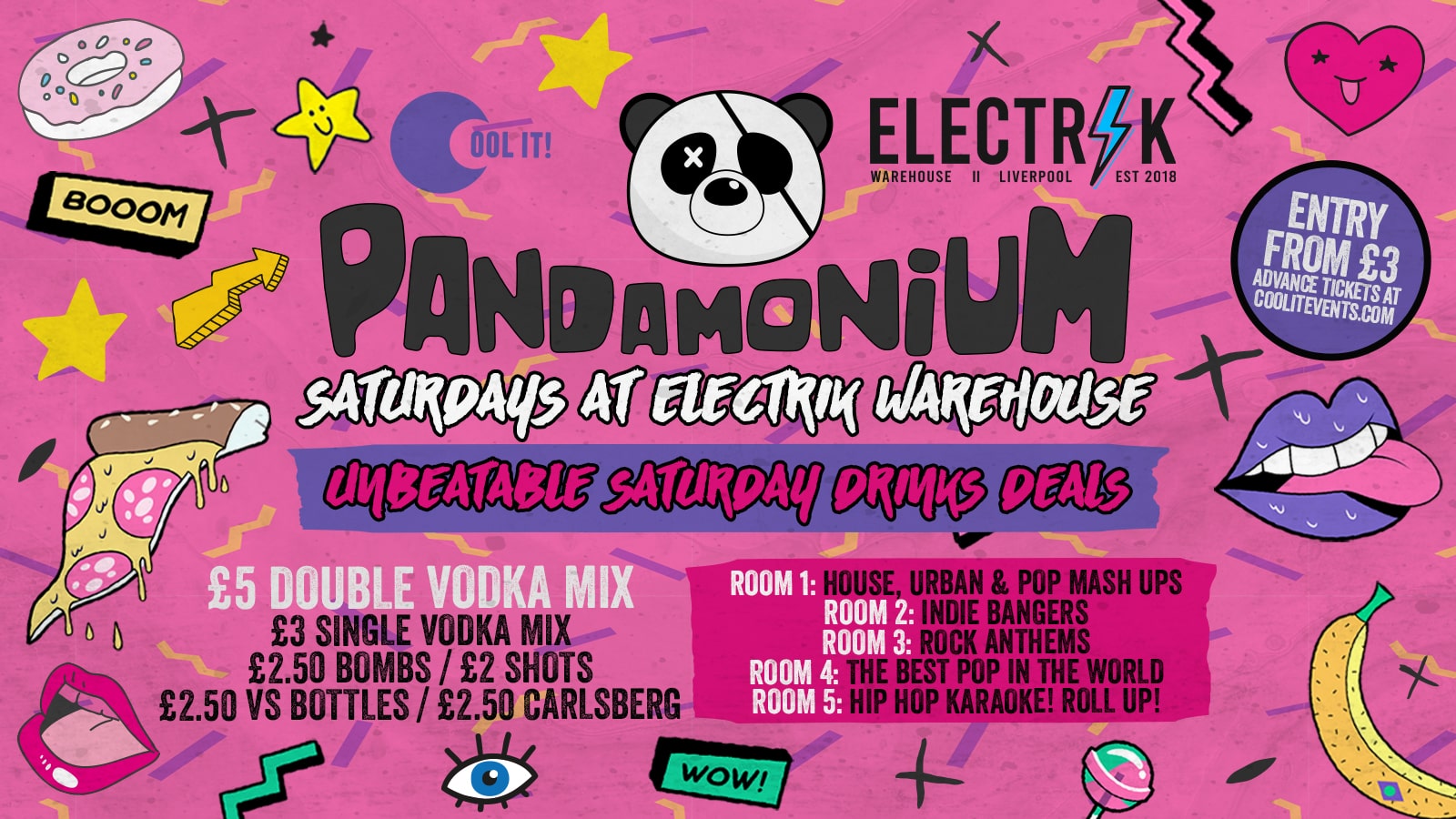 Pandamonium Saturdays