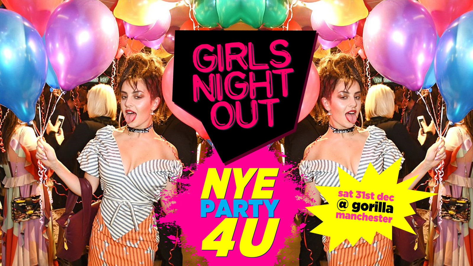 Girls Night Out Nye At Gorilla Manchester On 31st Dec 2022 Fatsoma