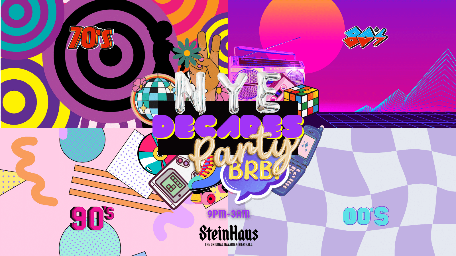 New Years Eve 2022 – DECADE PARTY