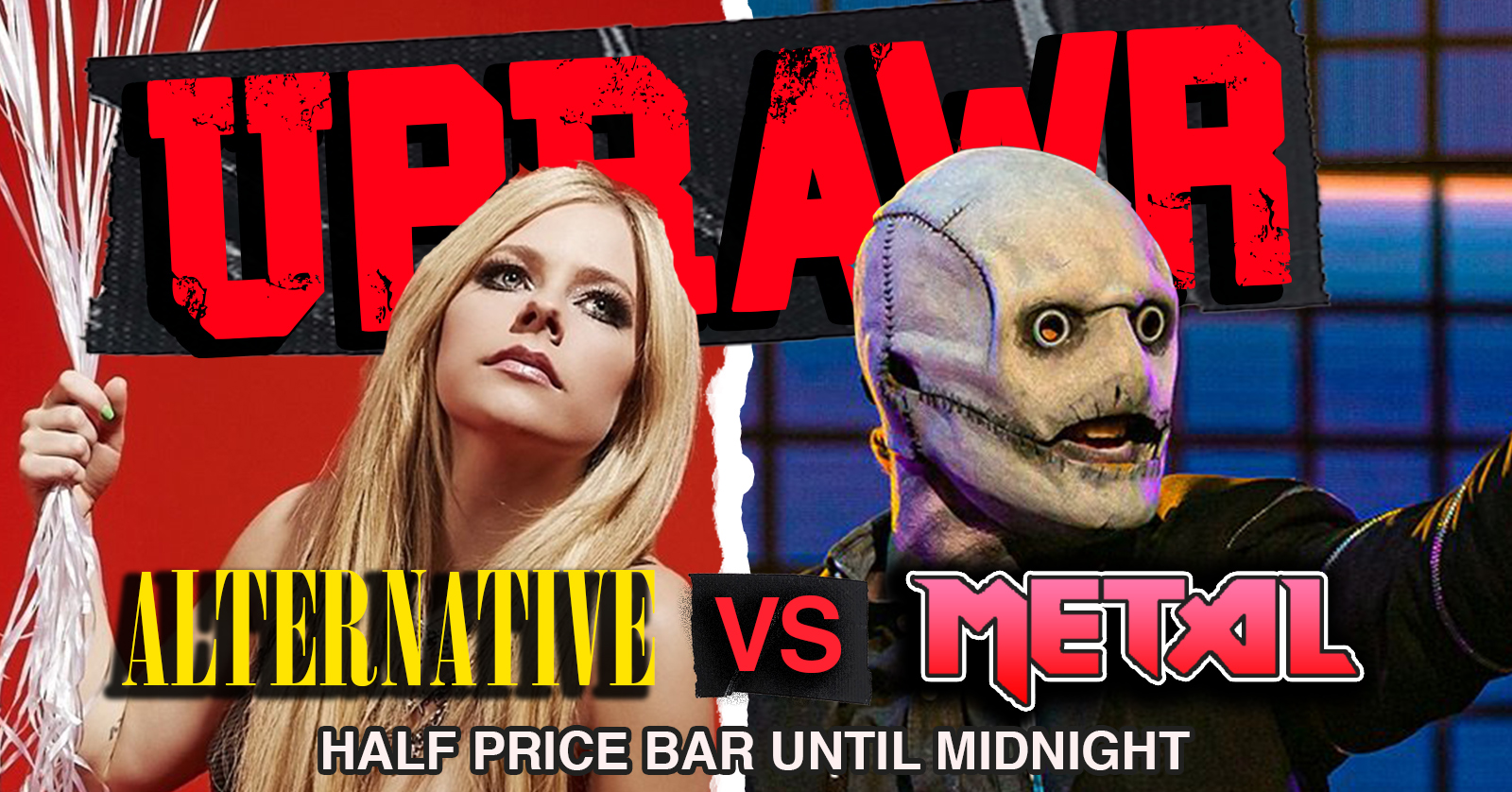 uprawr-alternative-vs-metal-and-half-price-bar-at-asylum-birmingham