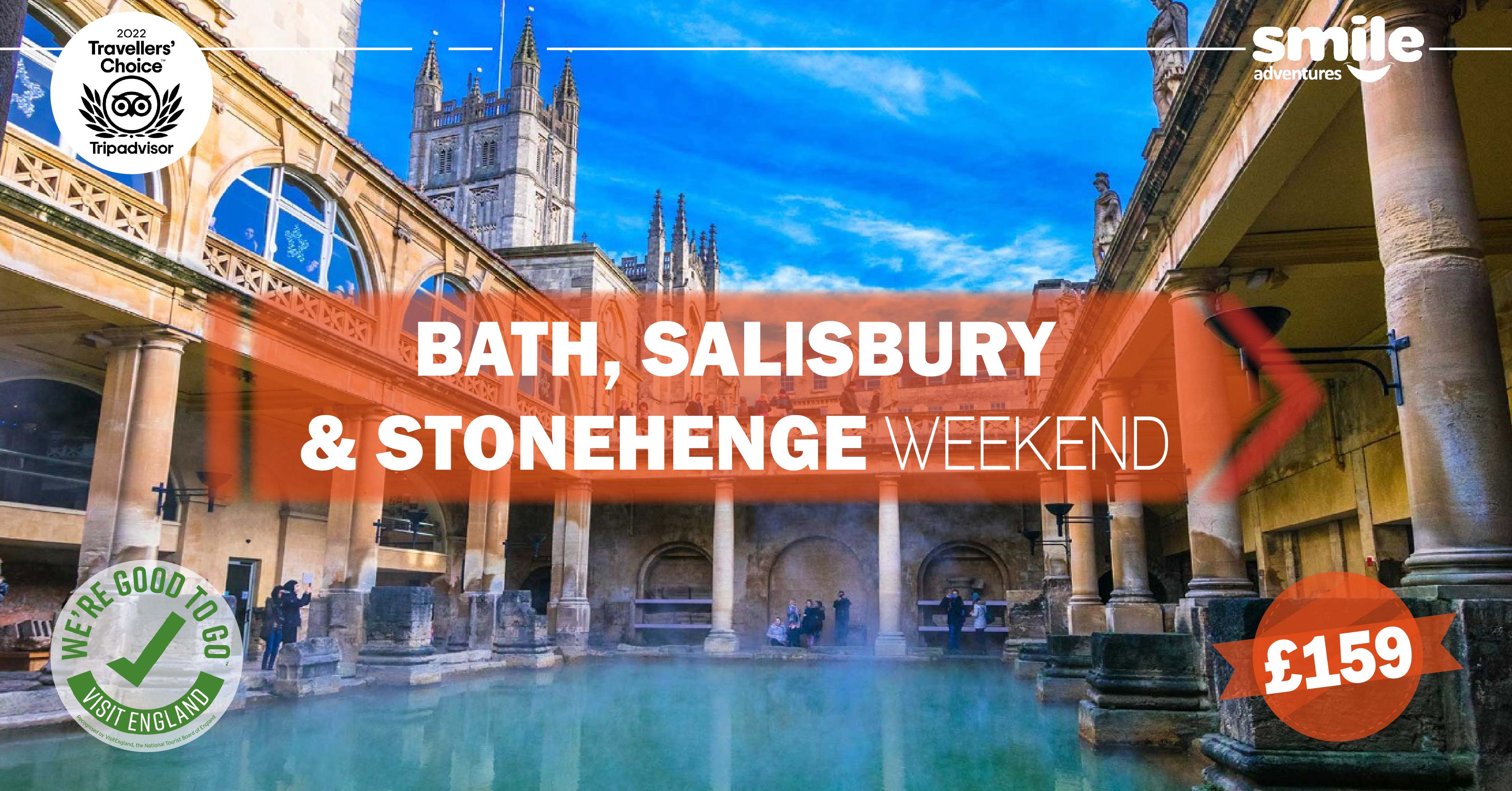 Bath, Salisbury & Stonehenge Weekend – From Manchester