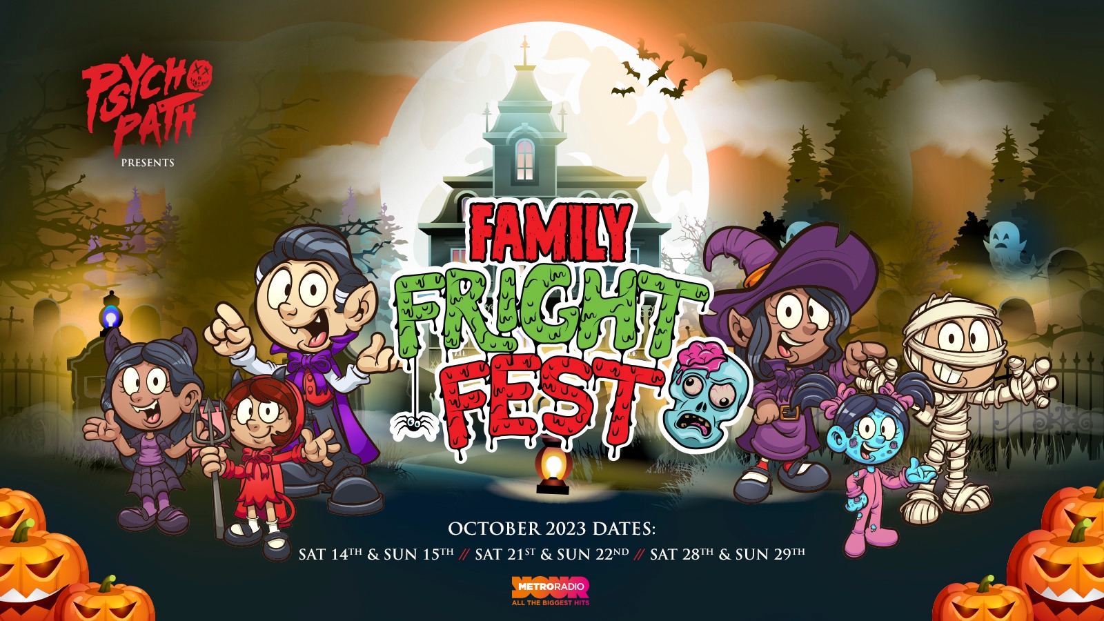 Family Fright Fest – Oct 22nd