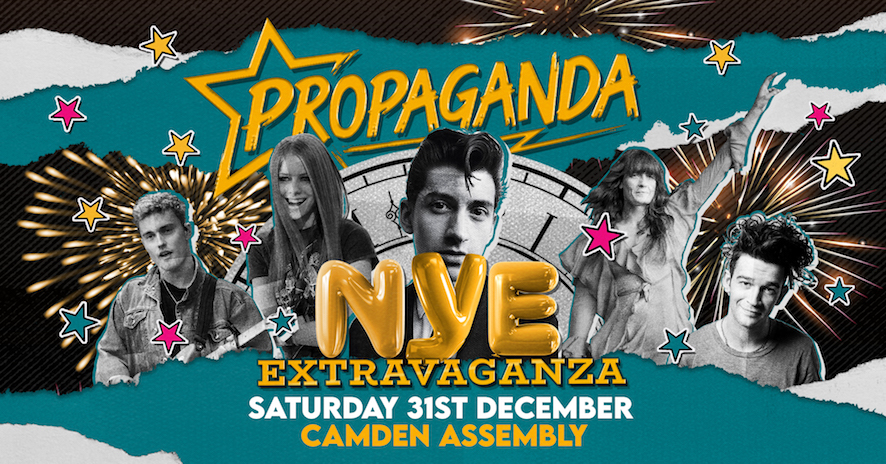 LAST CHANCE – Propaganda – New Year’s Eve Indie Extravaganza at Camden Assembly!
