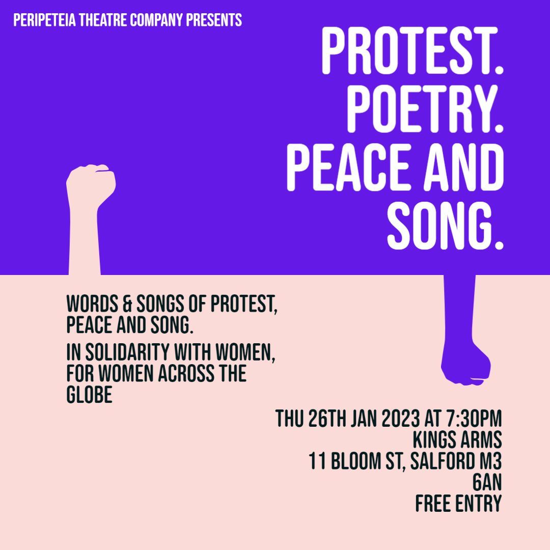 Protest, Poetry, Peace and Song