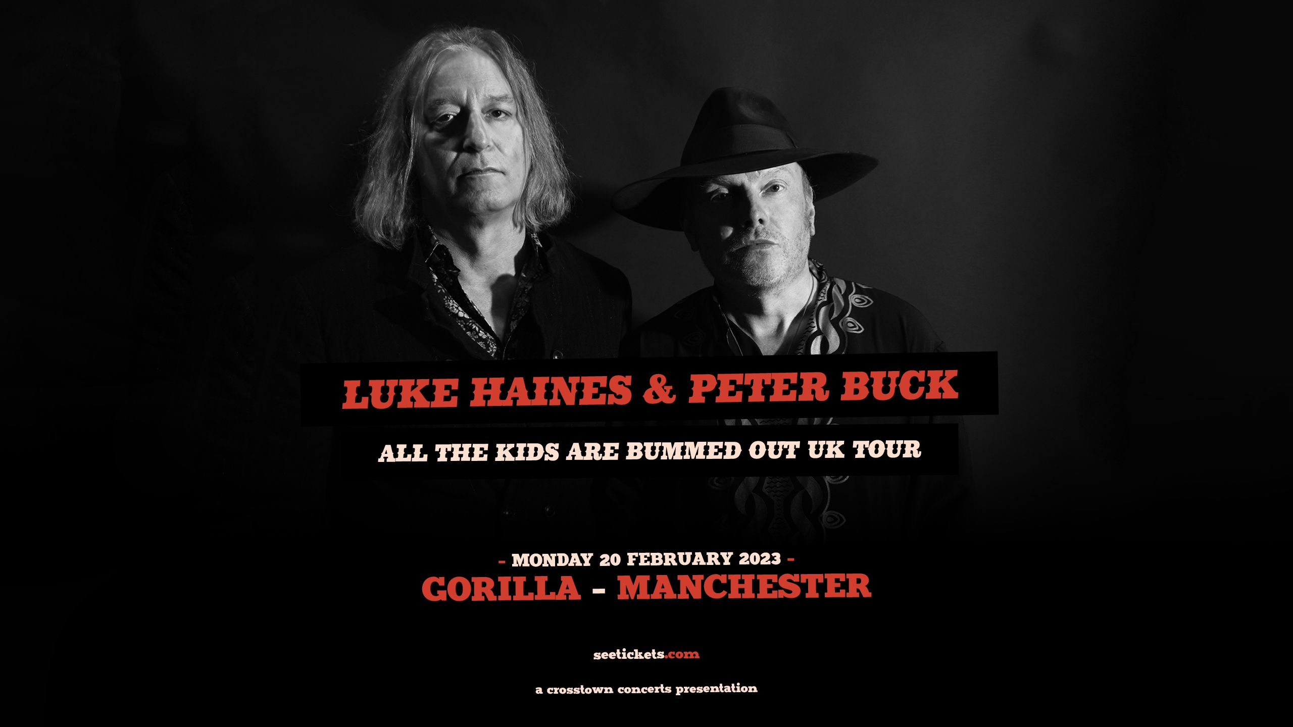 Luke Haines & Peter Buck