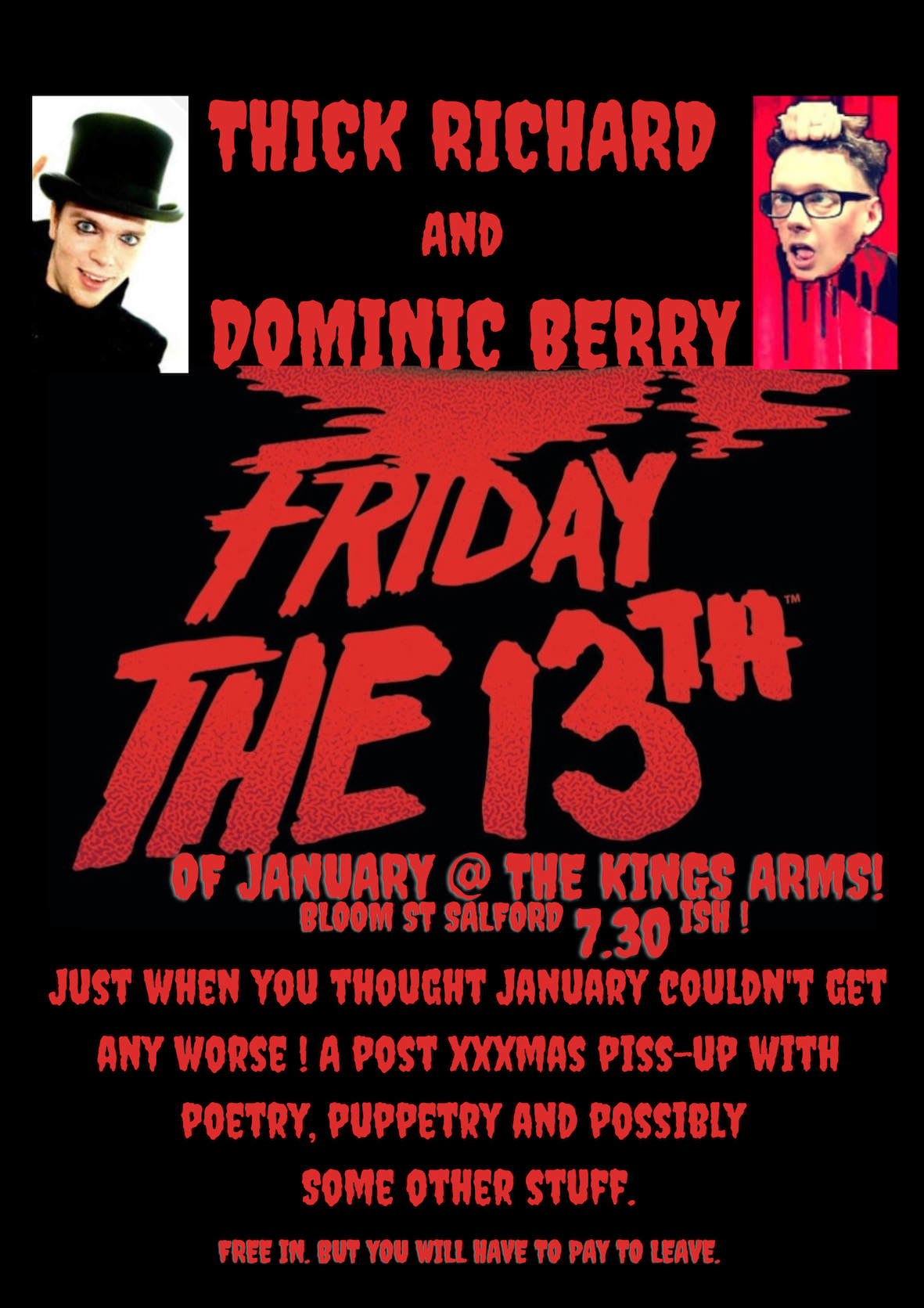 Thick Richard & Dominic Berry – Friday 13th