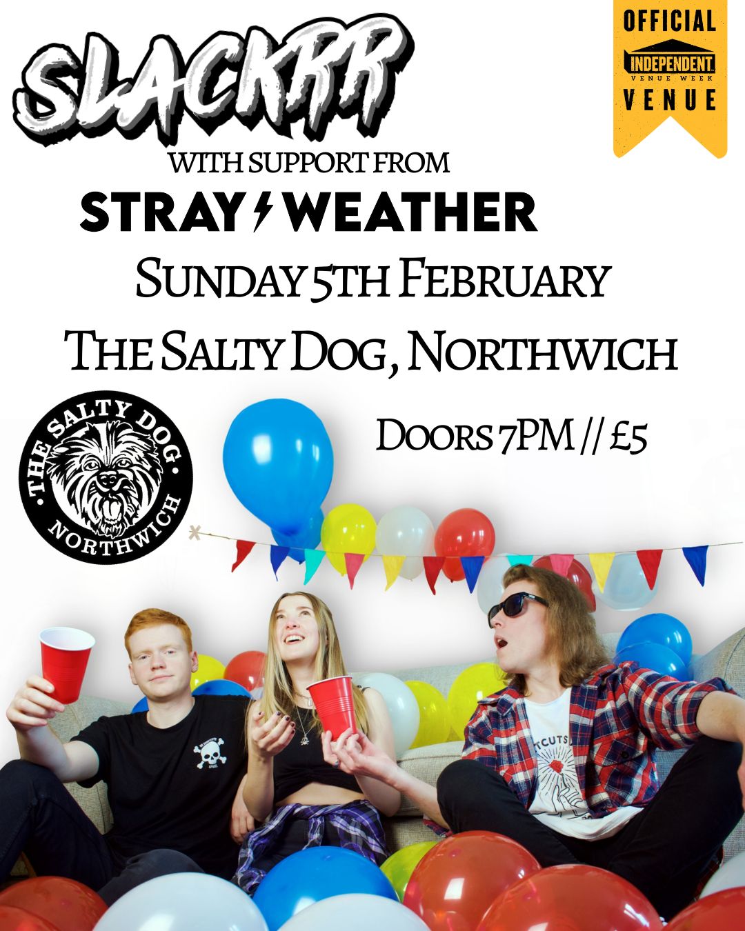 IVW 2023 SLACKRR, STRAY WEATHER & MYRIA at The Salty Dog, Northwich
