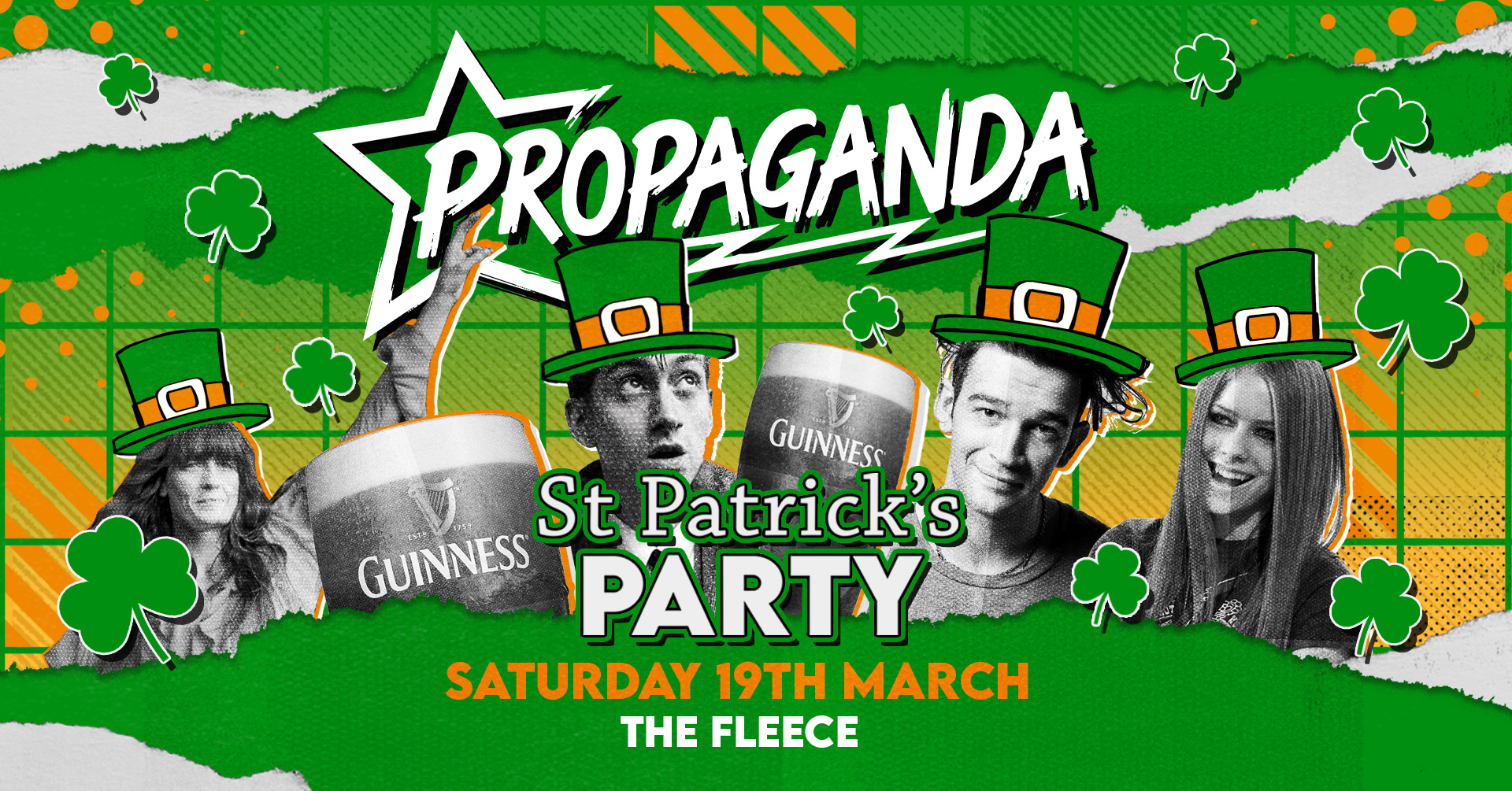 Propaganda Bristol – St Patrick’s Party!