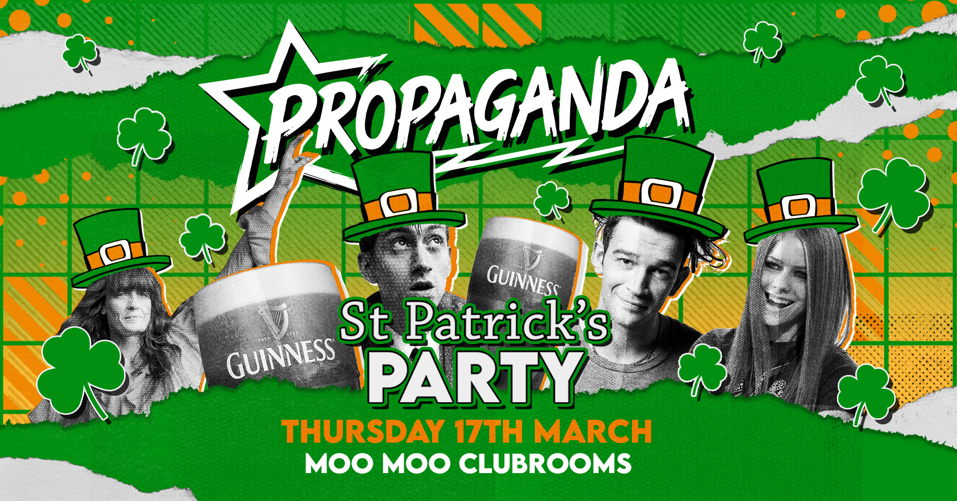 Propaganda Cheltenham – St Patrick’s Party!