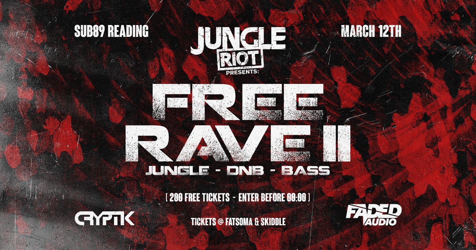 Jungle Riot – jungle / dnb / bass free rave II