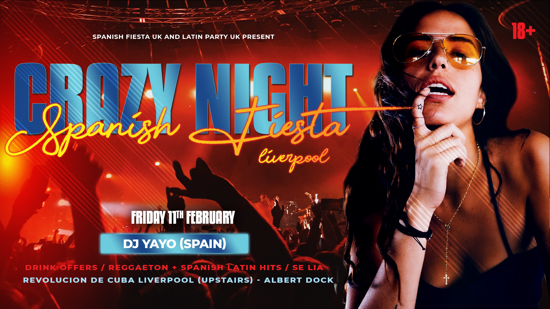Spanish Fiesta Liverpool  – DJ YAYO  (11/02)