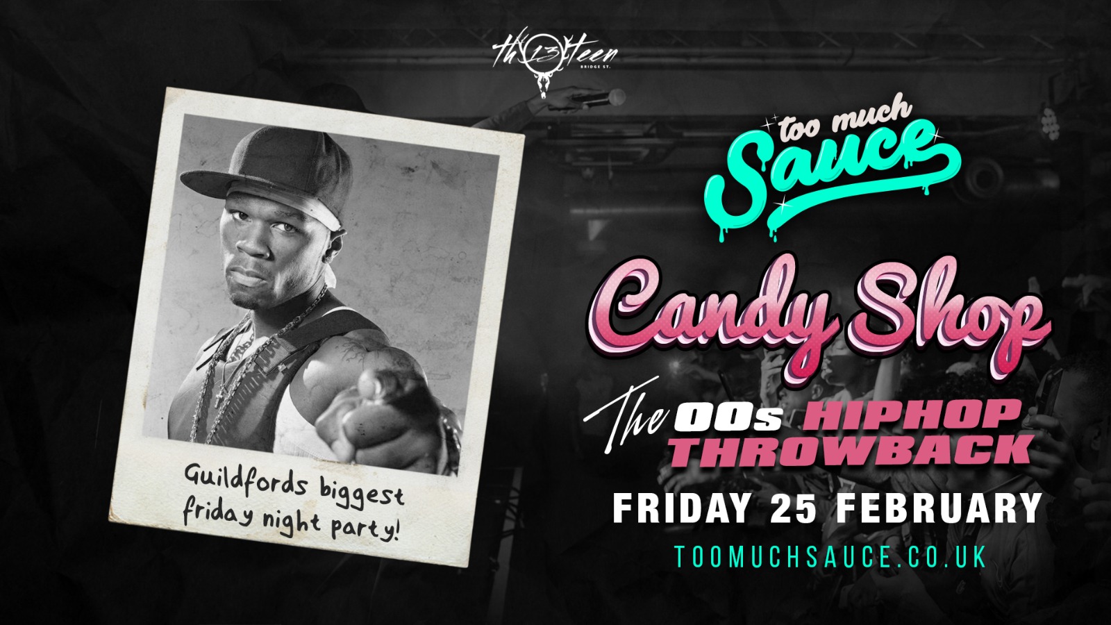 The Candy Shop at Bar Thirteen, Guildford on 25th Feb 2022 Fatsoma