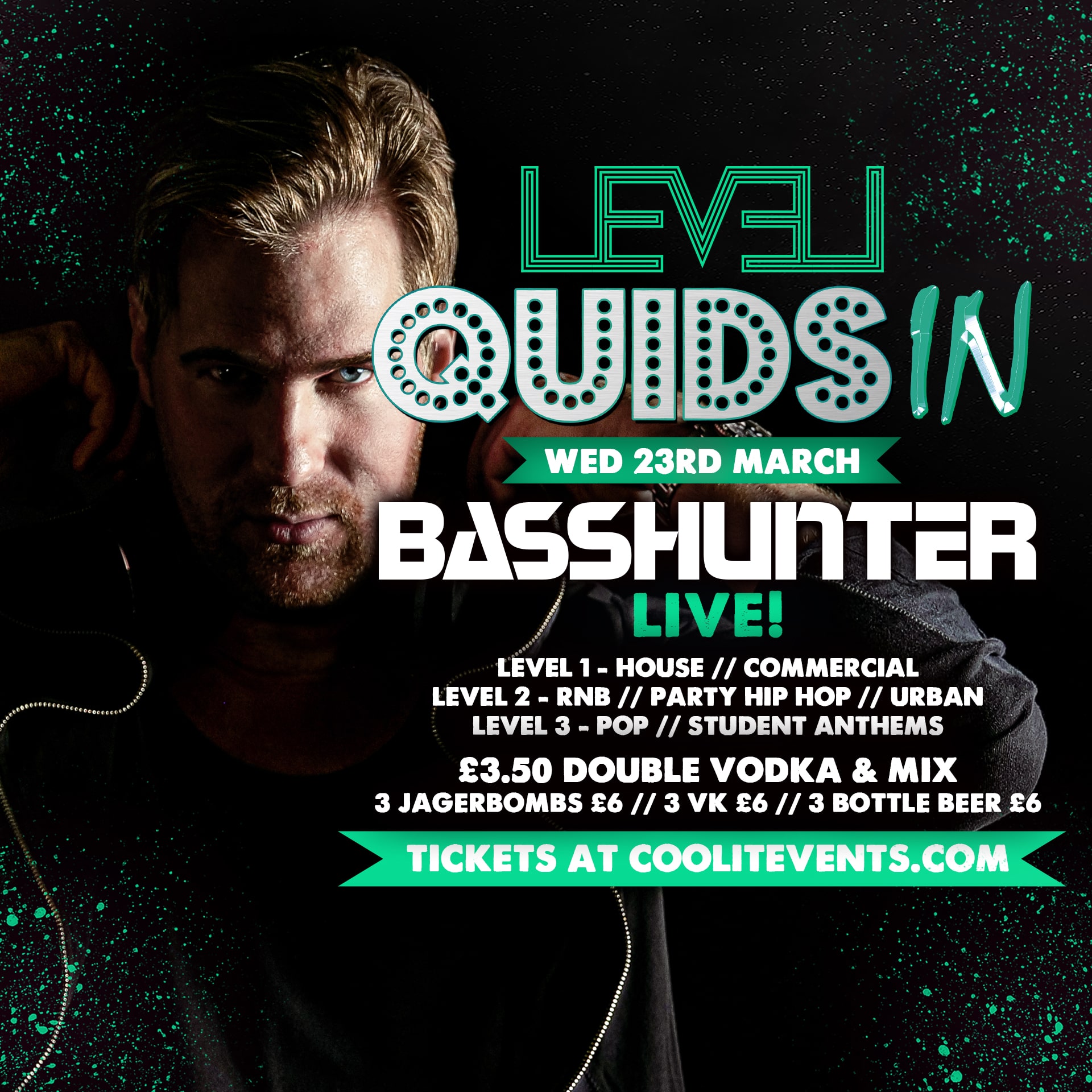 Quids In Wednesdays : Basshunter Live! 00’s Special