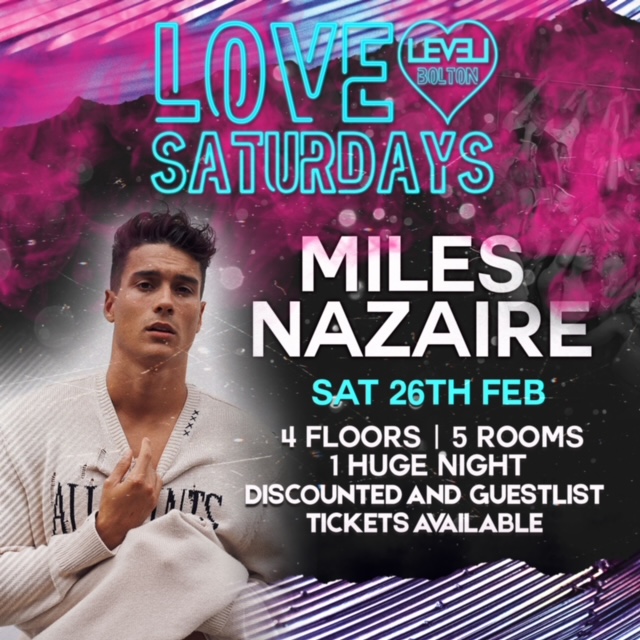 Love Saturday + Miles Nazaire – Meet, Greet and Photo – Made in Chelsea – Celebs Go Dating Special