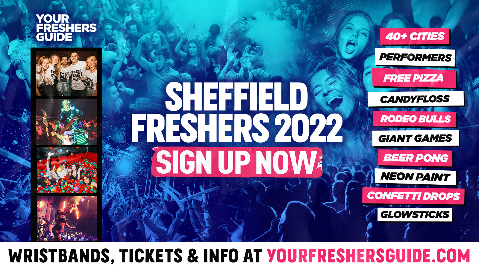 Sheffield Freshers 2022 FREE SIGN UP! The BIGGEST Events at