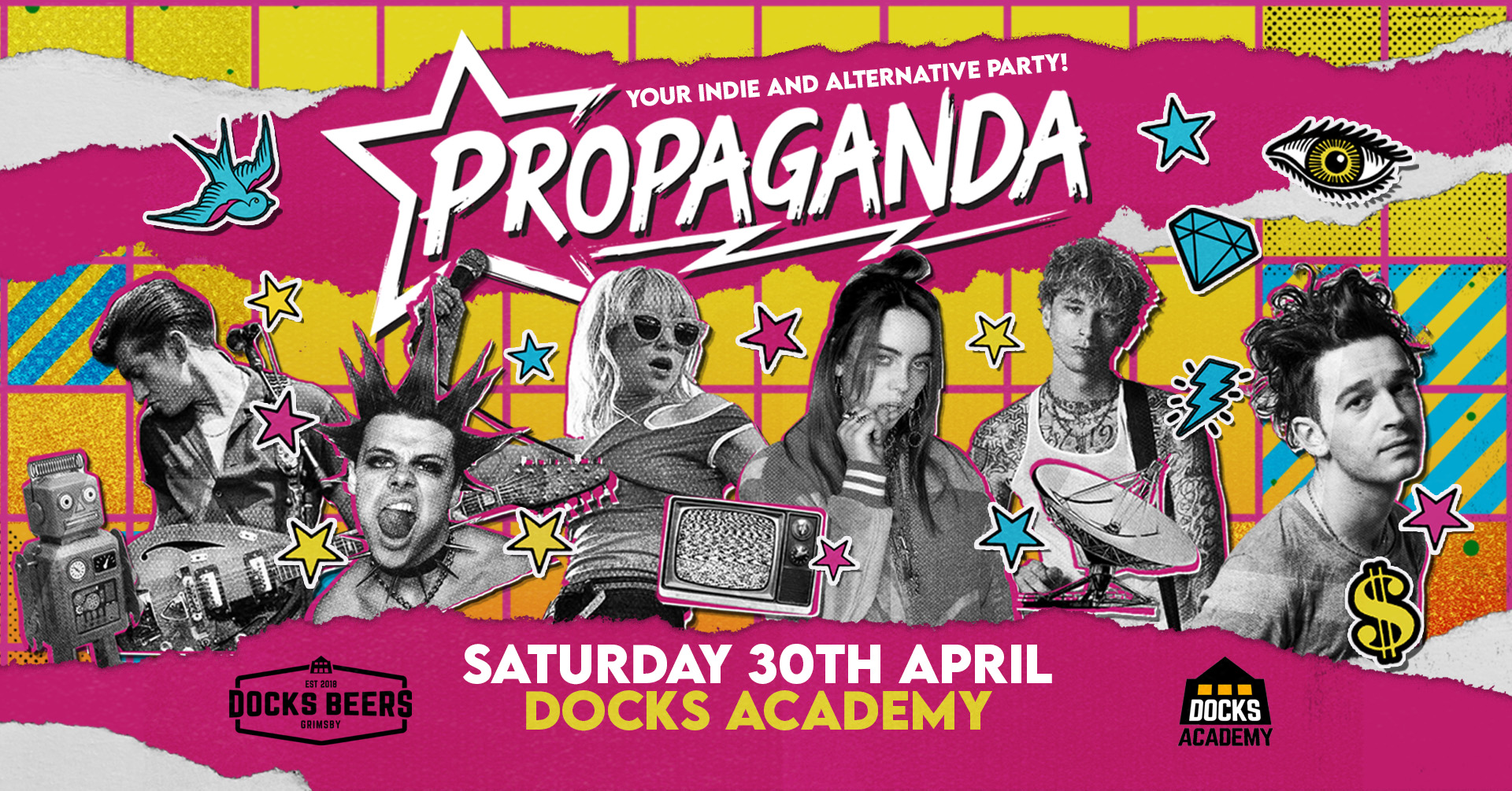 Propaganda – Your Indie and Alternative Party!