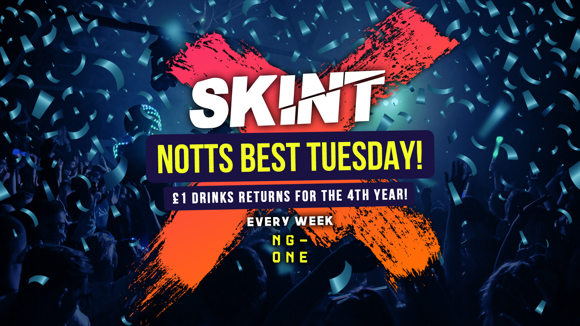 SKINT Tuesdays | [£1 Drinks]
