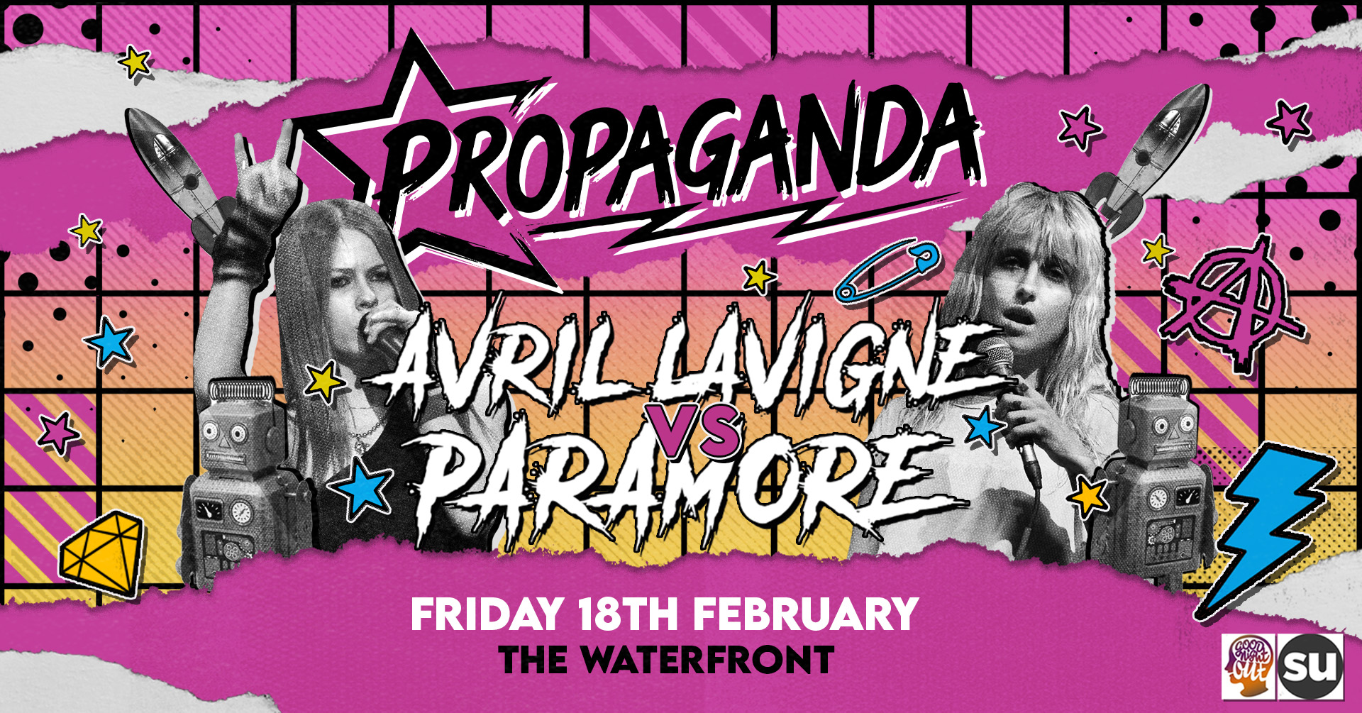 TONIGHT! Propaganda Norwich – Avril Lavigne vs Paramore!