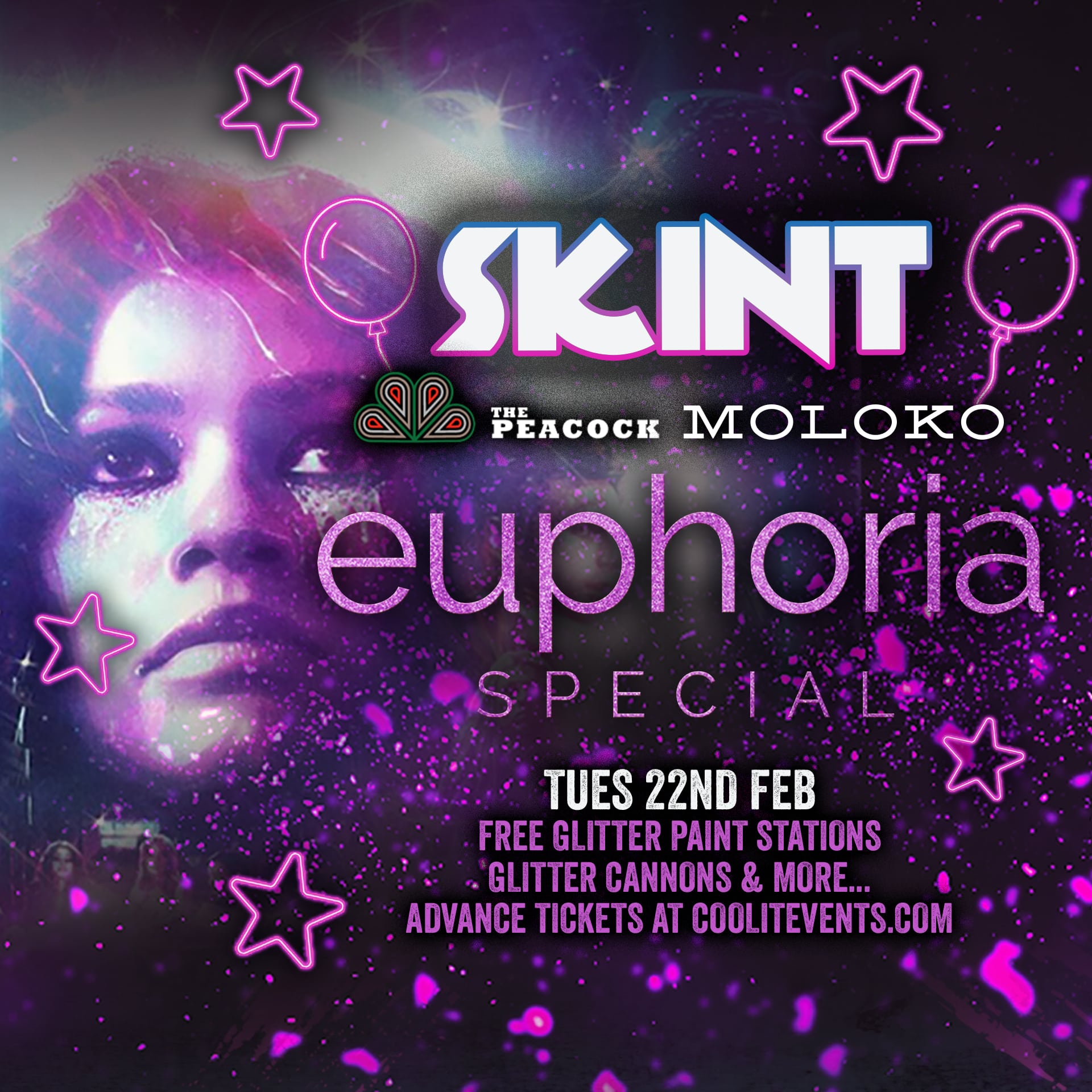 SKINT Tuesdays : euphoria Special