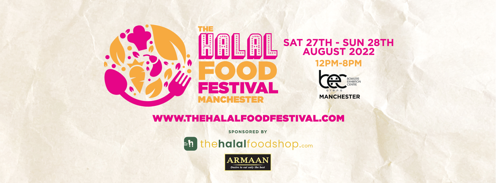 The Halal Food Festival Manchester Over 80 SOLD OUT! at Bowlers