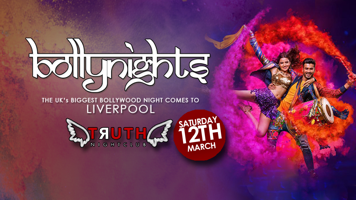 Bollynights Liverpool:  Holi Tour | Saturday 12th March