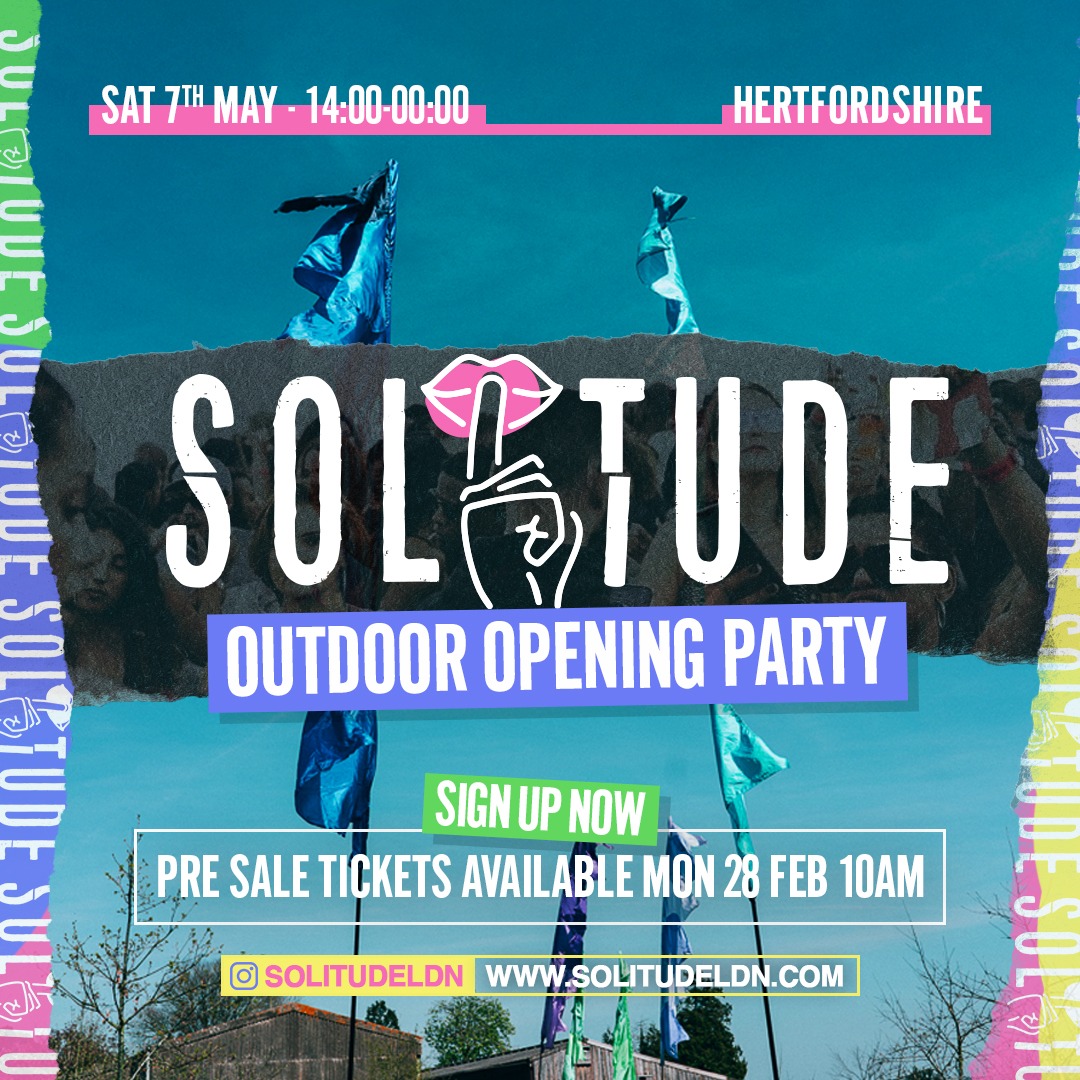 Solitude Outdoor Opening Party at All Seasons Showground, St Albans