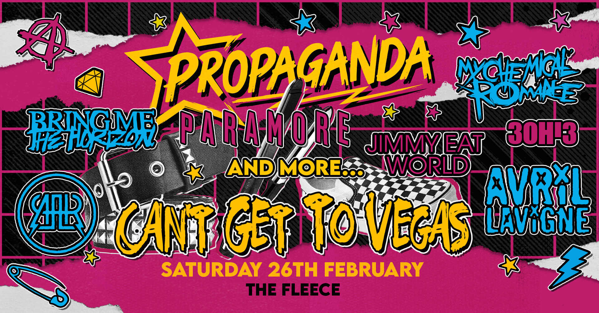 TONIGHT! Propaganda Bristol! – Can’t Get To Vegas Party!