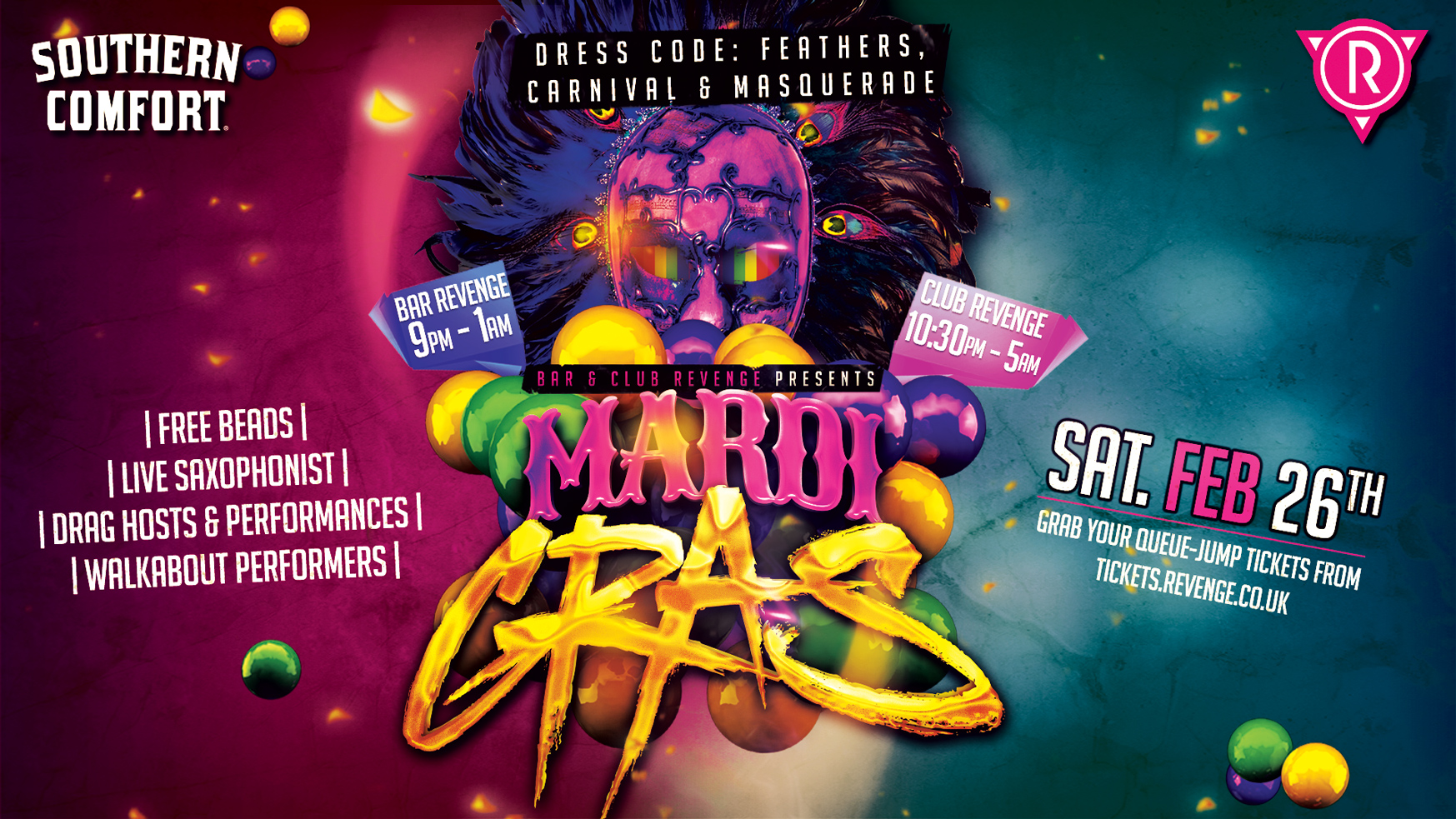 Bar & Club Revenge: Mardi Gras!