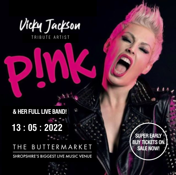 P!NK IN CONCERT – with Vicky Jackson and her full live band