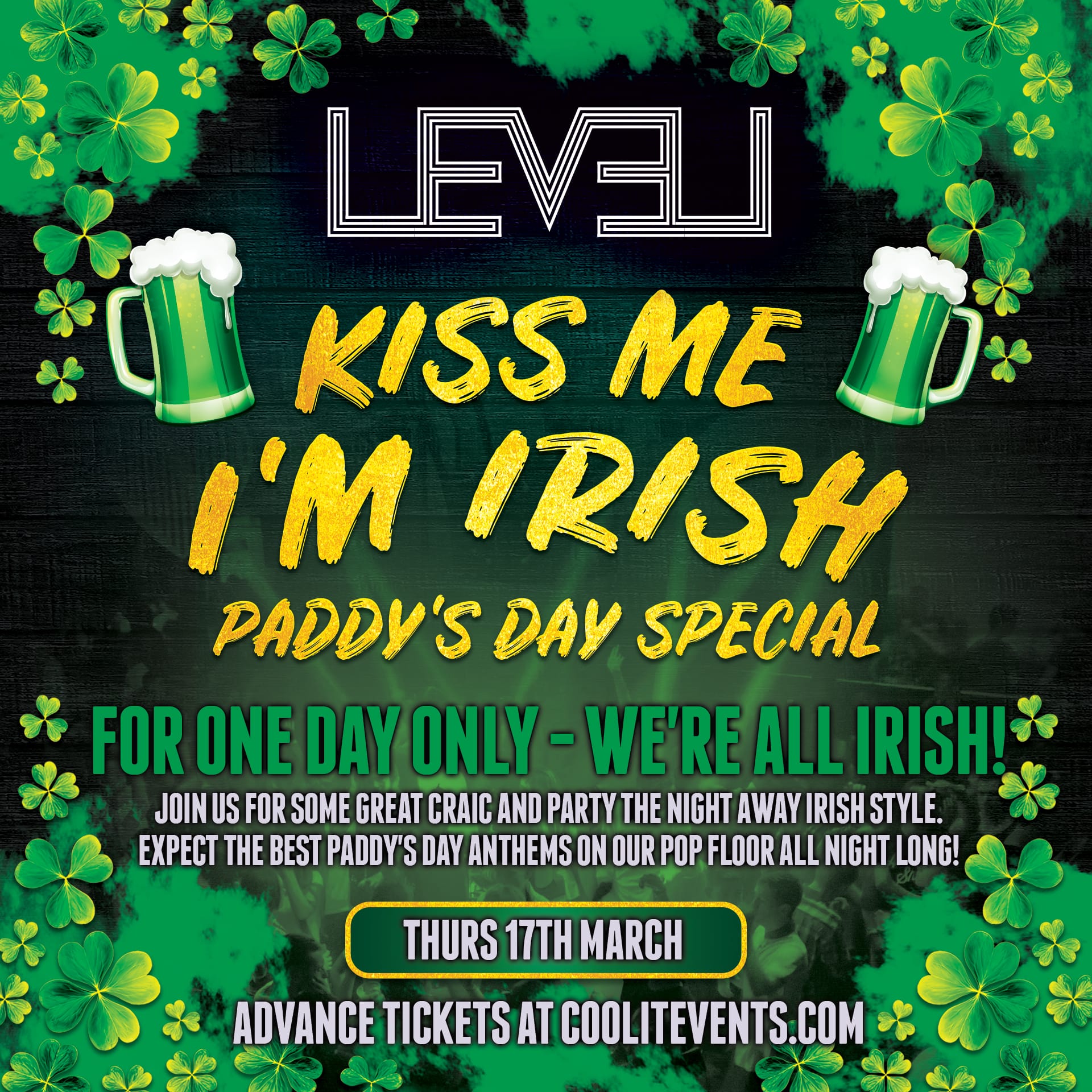 Kiss Me I’m Irish: Paddy’s Day Special